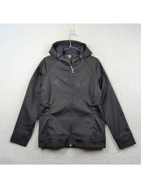 Y2K Salomon Softshell Full Zip Jacket Wom Sz L Gorpcore Tech wear Hike Climb